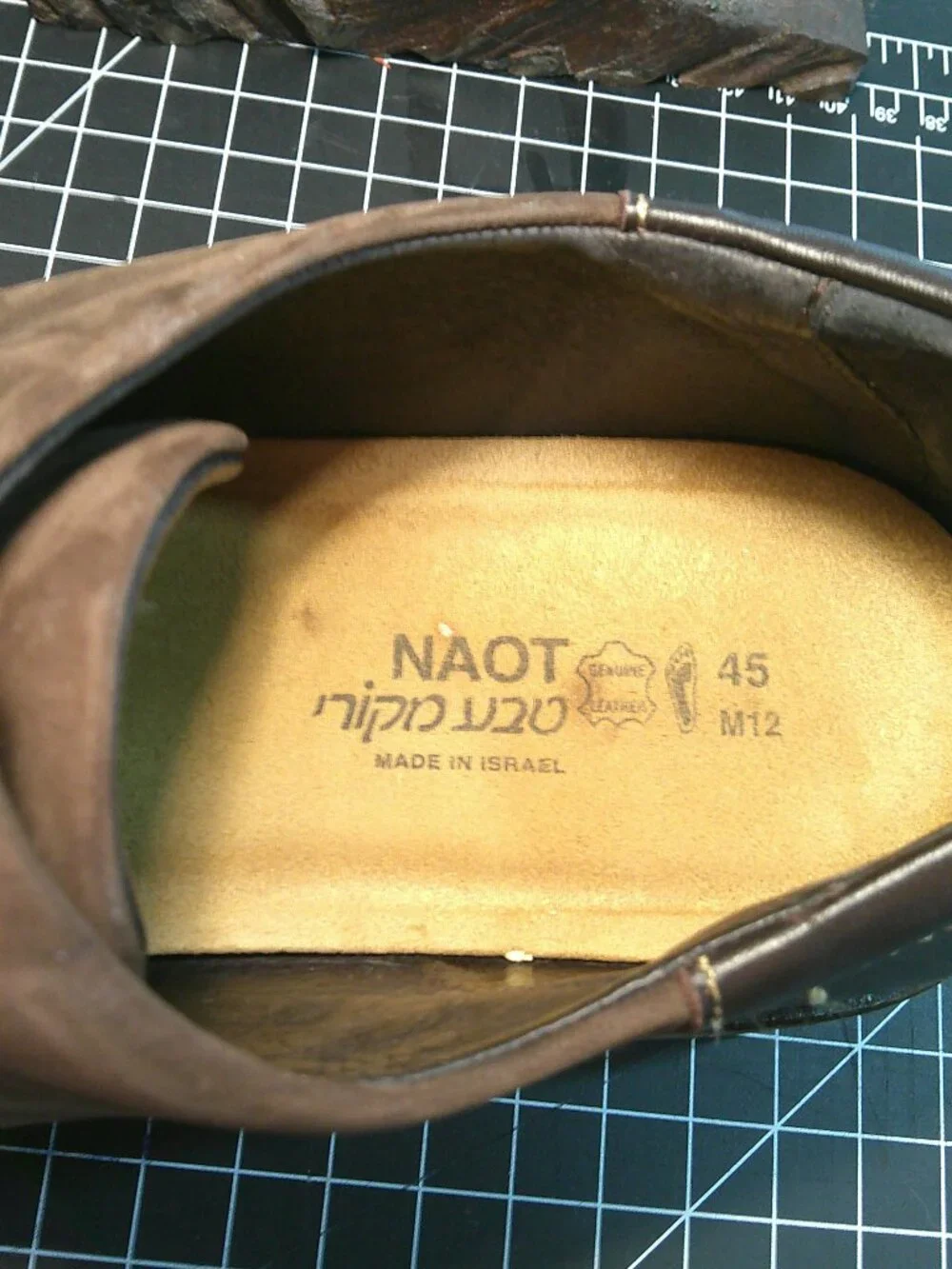 NAOT Bown Suede Oxfords Mens 45 / 12